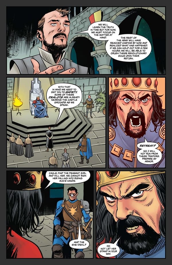 Interior preview page from Red Sonja: She-Devil with a Sword #4