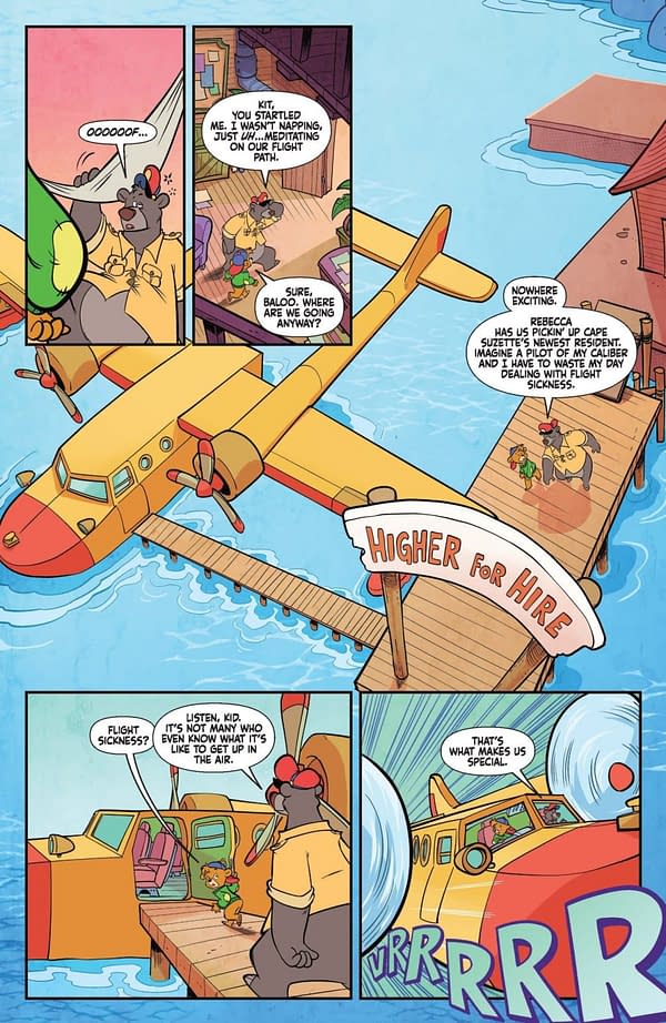 Interior preview page from Talespin #1