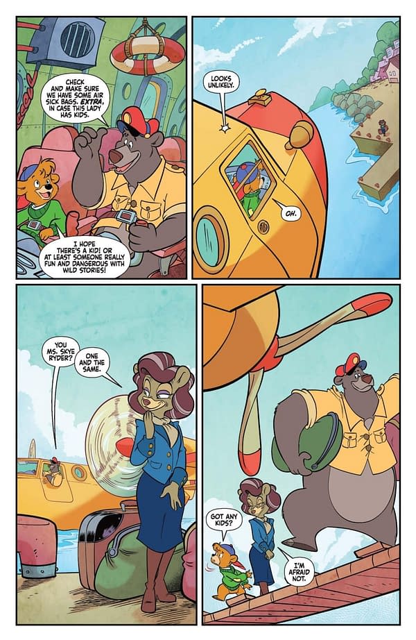 Interior preview page from Talespin #1