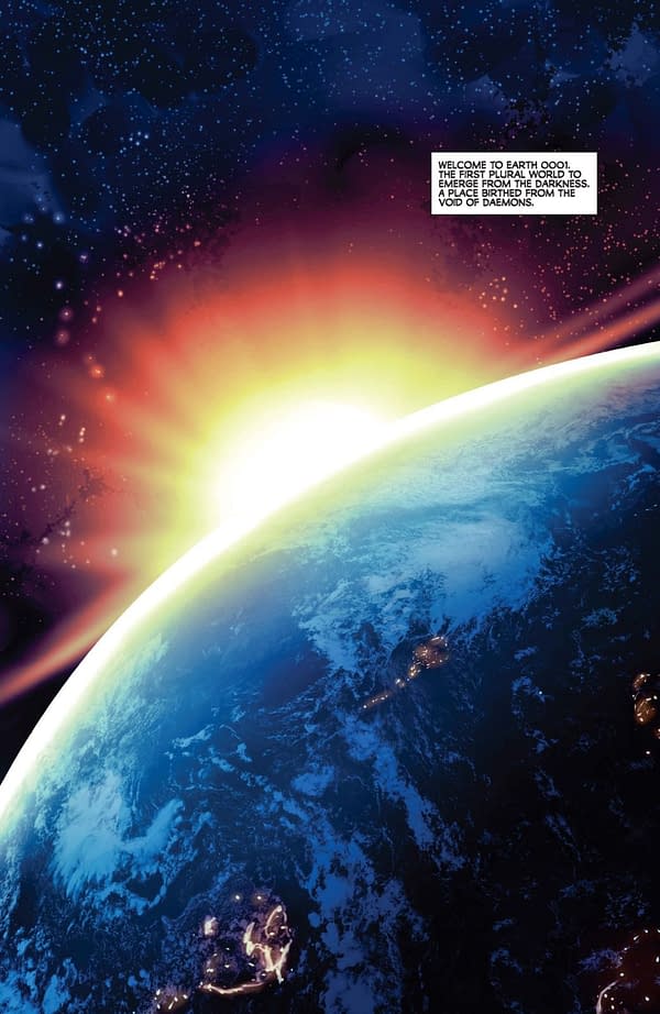 Interior preview page from Vampirella versus Red Sonja: Red City #1