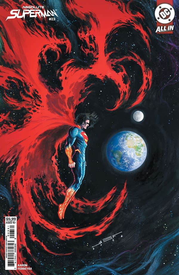Cover image for Absolute Superman #23
