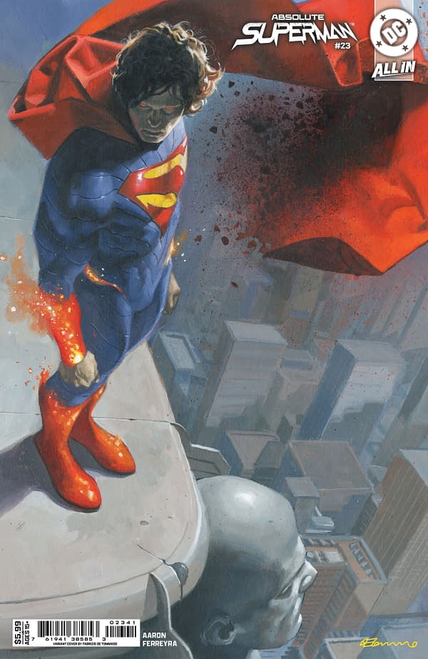 Cover image for Absolute Superman #23