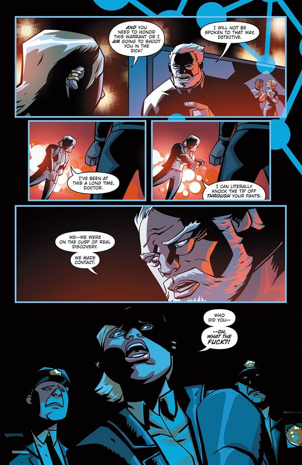Interior preview page from POWERS 25 #12 MICHAEL AVON OEMING COVER