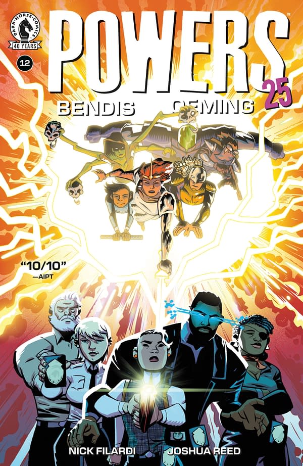 Cover image for POWERS 25 #12 MICHAEL AVON OEMING COVER