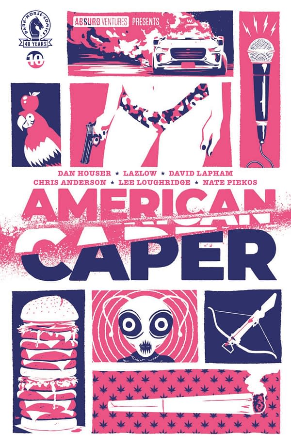 Cover image for AMERICAN CAPER #10 TYLER BOSS COVER