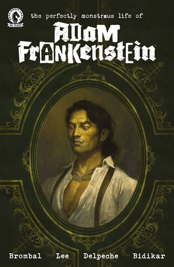 Cover image for THE PERFECTLY MONSTROUS LIFE OF ADAM FRANKENSTEIN DAVID TALASKI COVER