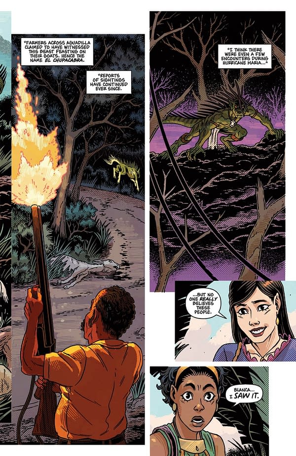 Interior preview page from BEAST OF BORIKEN #2 DANIEL IRIZARRI COVER