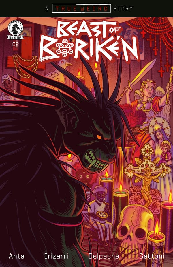 Cover image for BEAST OF BORIKEN #2 DANIEL IRIZARRI COVER