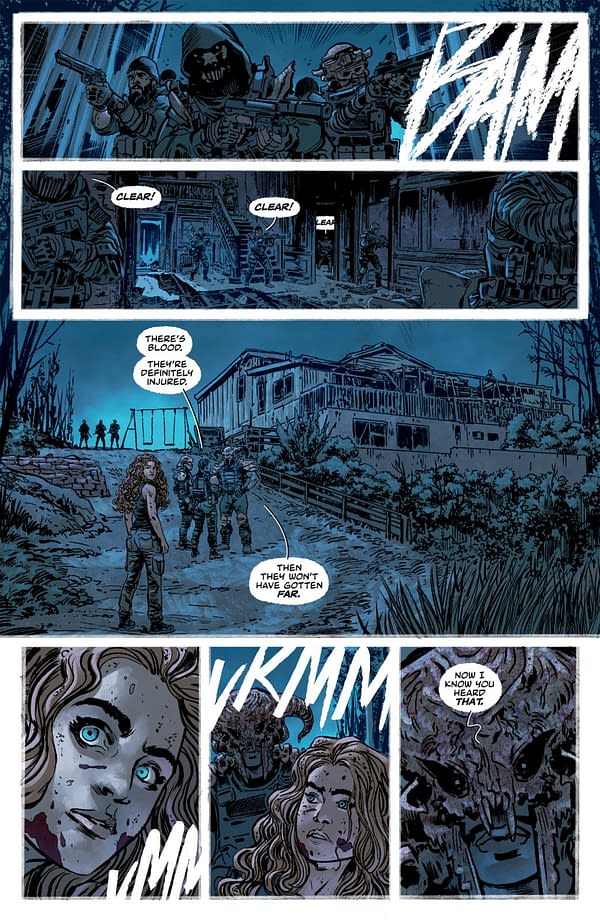 Interior preview page from ONLY THE SAVAGE ARE LEFT #3 STEFANO RAFFAELE COVER