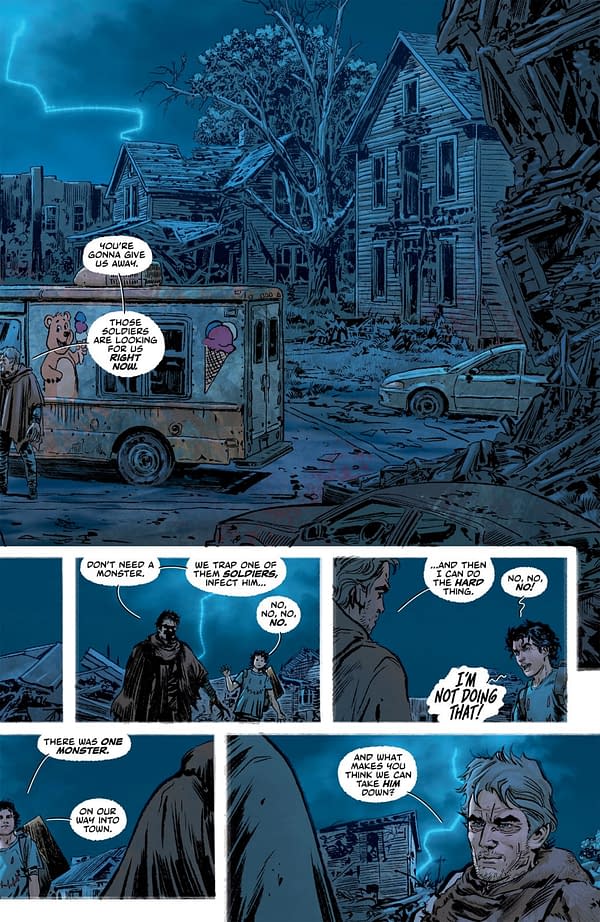 Interior preview page from ONLY THE SAVAGE ARE LEFT #3 STEFANO RAFFAELE COVER