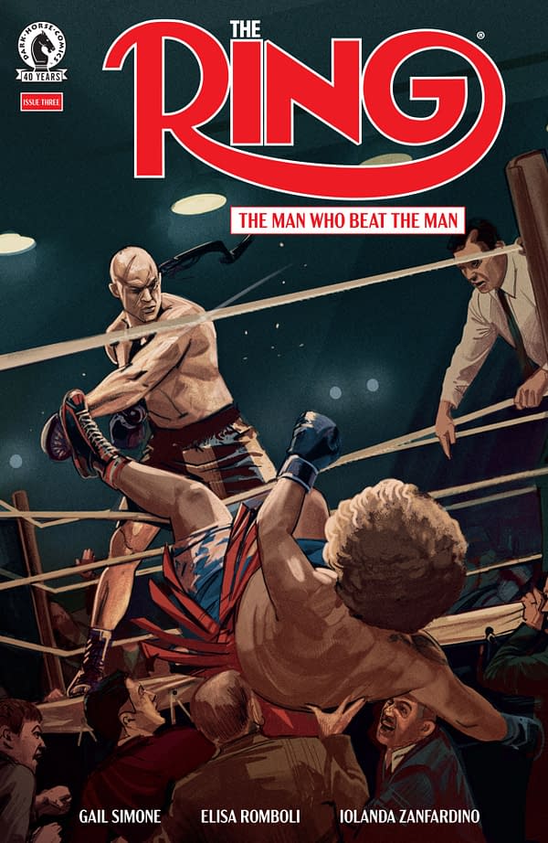 Cover image for THE RING: THE MAN WHO BEAT THE MAN #3 OLIVER BARRETT COVER
