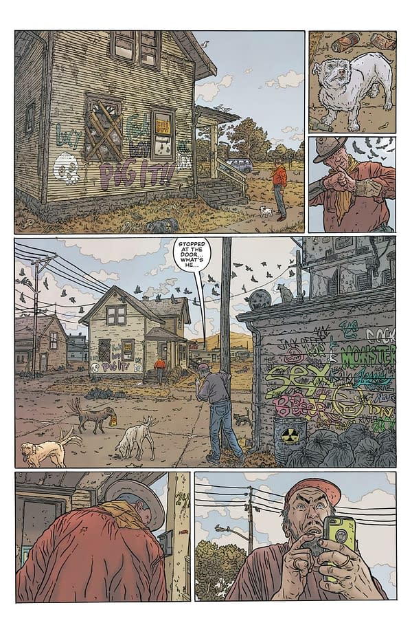 Interior preview page from SHAOLIN COWBOY: STAYING A.I.LIVE #2 GEOF DARROW COVER