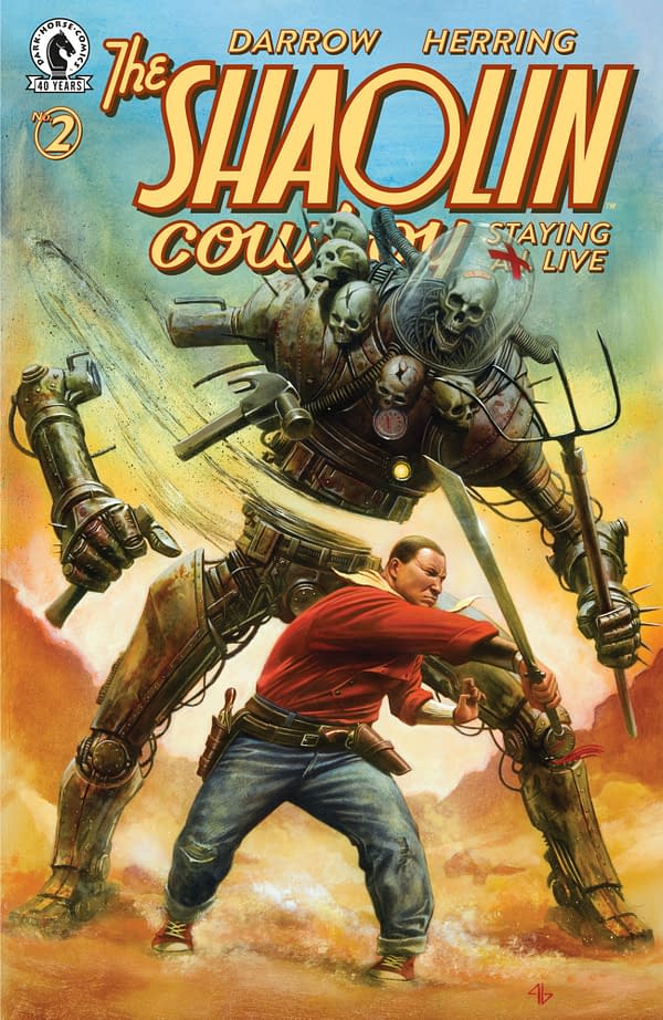 Cover image for Shaolin Cowboy: Staying A.I.Live #2 (CVR B) (1:15) (Adi Granov)