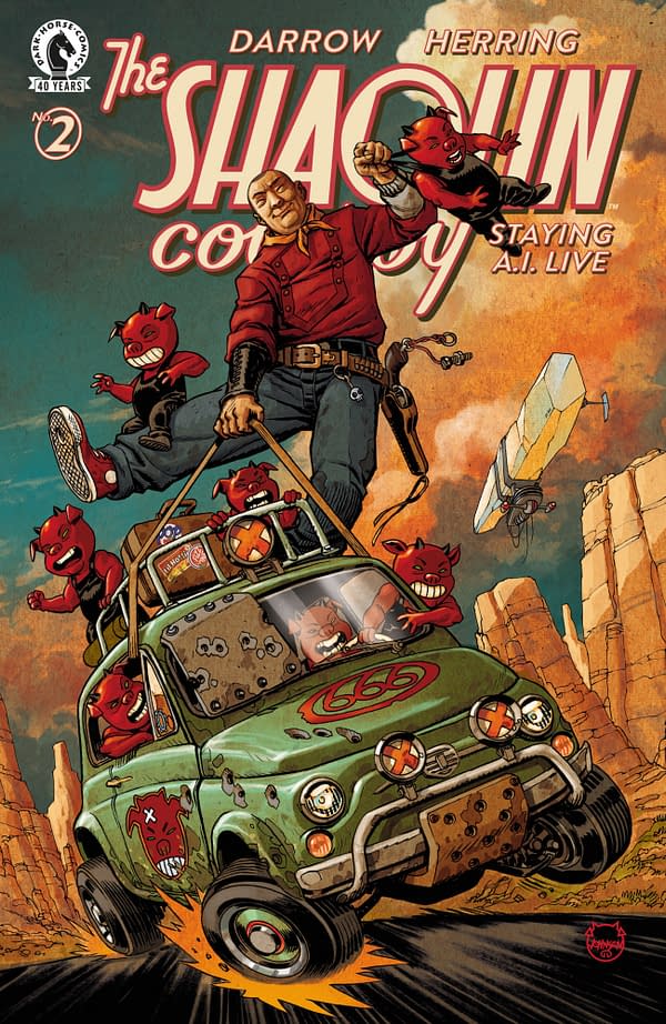 Cover image for Shaolin Cowboy: Staying A.I.Live #2 (CVR C) (Dave Johnson)