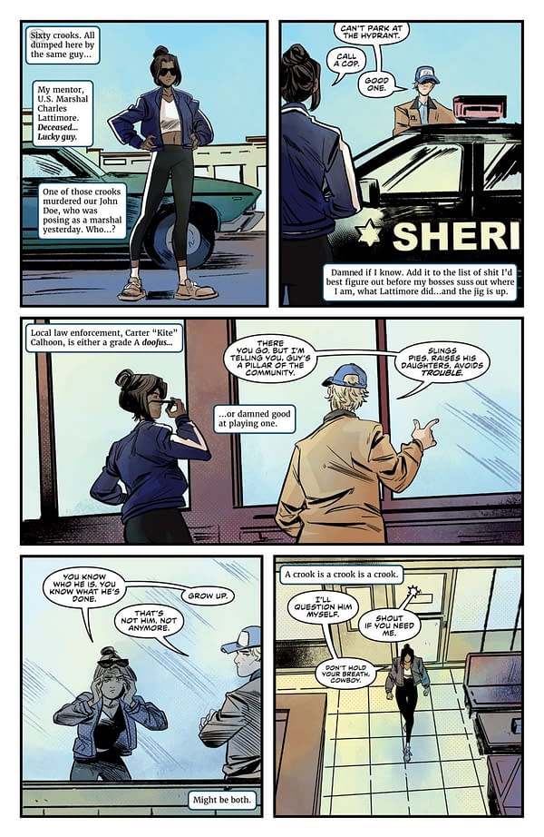 Interior preview page from WITNESS POINT #2 SOO LEE COVER