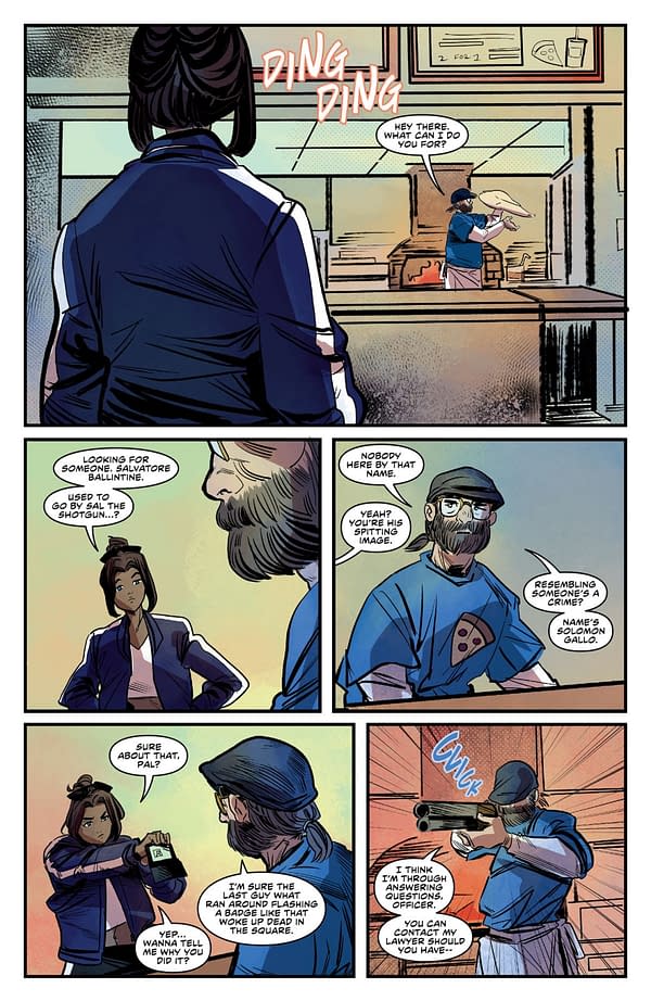 Interior preview page from WITNESS POINT #2 SOO LEE COVER