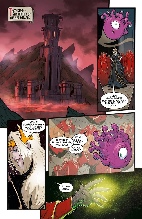 Interior preview page from DUNGEONS & DRAGONS: TOTAL PARTY KILLERS #2 ELIZABETH BEALS COVER