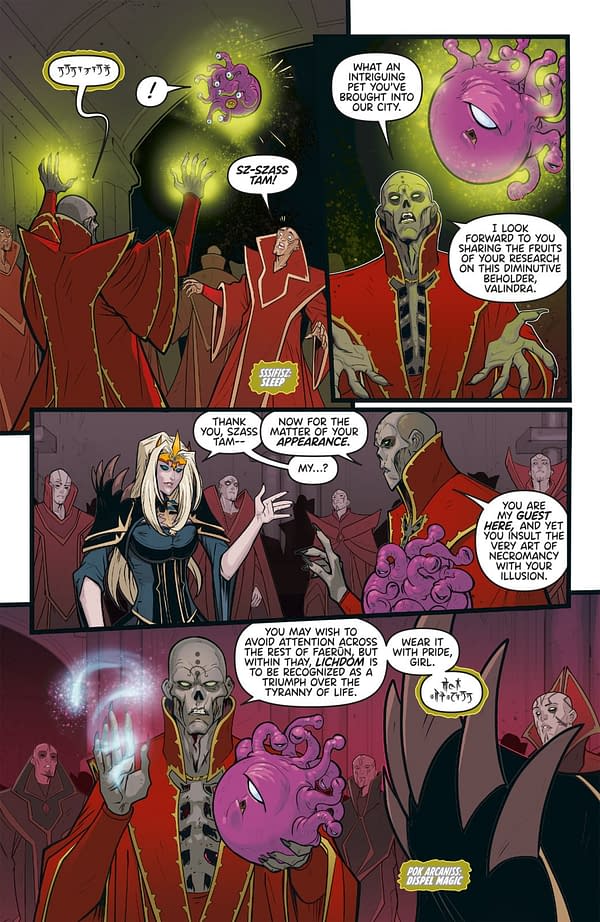 Interior preview page from DUNGEONS & DRAGONS: TOTAL PARTY KILLERS #2 ELIZABETH BEALS COVER