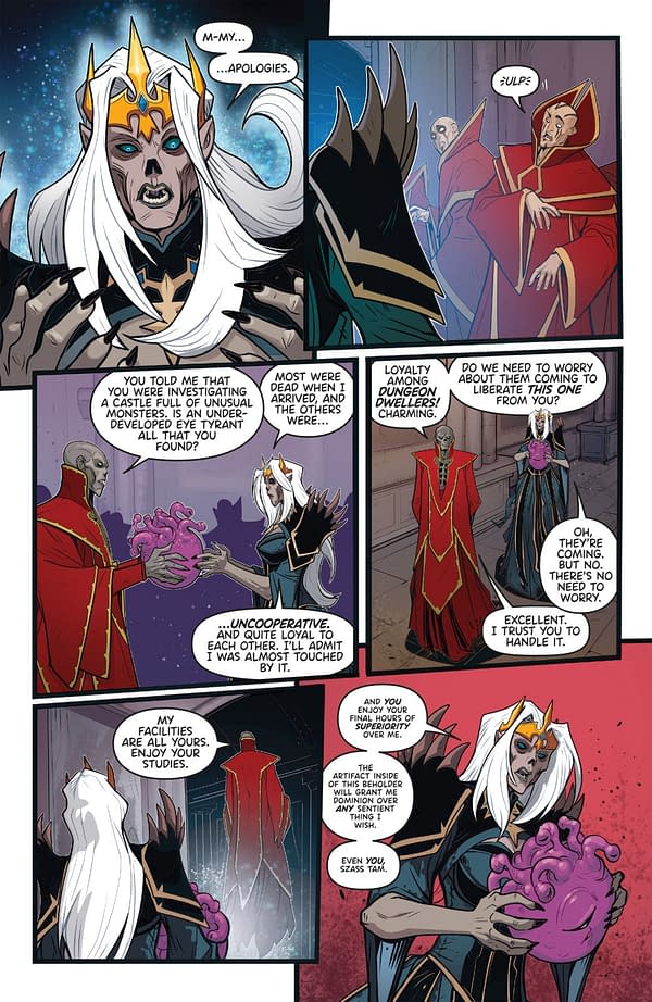 Interior preview page from DUNGEONS & DRAGONS: TOTAL PARTY KILLERS #2 ELIZABETH BEALS COVER