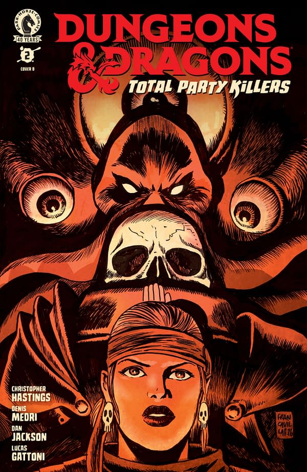 Cover image for Dungeons & Dragons: Total Party Killers #2 (CVR B) (Francesco Francavilla))