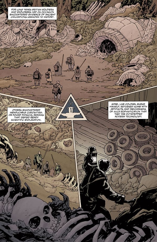 Interior preview page from THE FOUNDRY #1 CHRISTOPHER MITTEN COVER