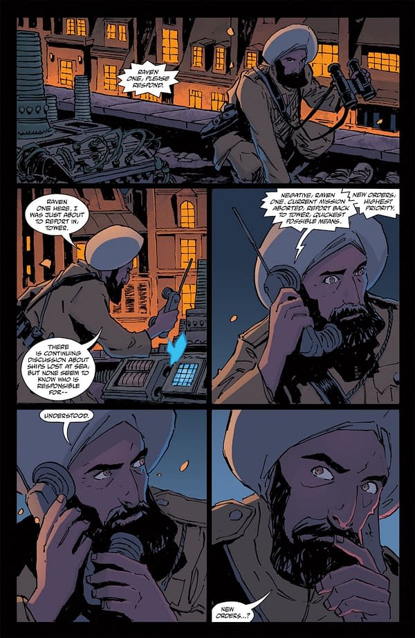 Interior preview page from THE FOUNDRY #1 CHRISTOPHER MITTEN COVER
