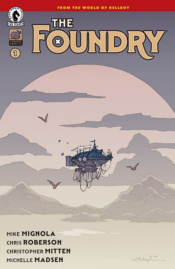 Cover image for THE FOUNDRY #1 CHRISTOPHER MITTEN COVER