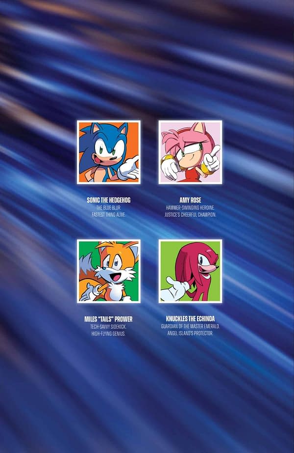 Interior preview page from SONIC THE HEDGEHOG #88 MIN HO KIM COVER