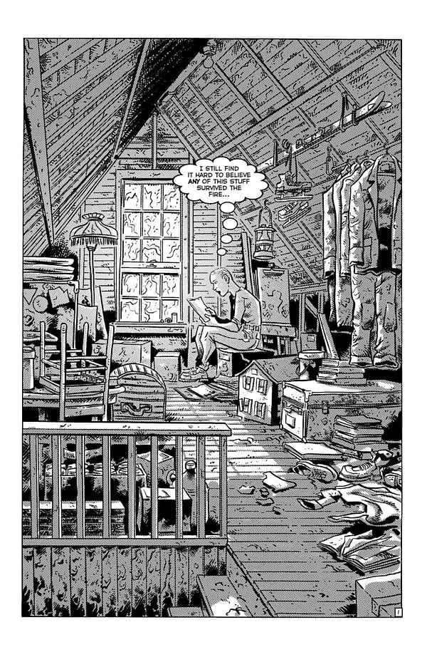 Interior preview page from TMNT: JOURNEYS #12 JIM LAWSON COVER