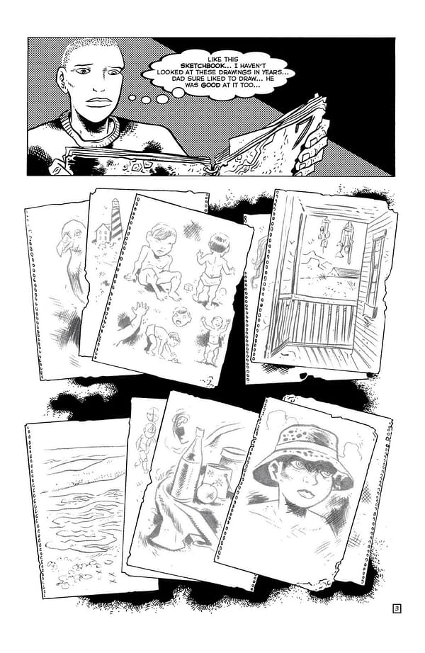 Interior preview page from TMNT: JOURNEYS #12 JIM LAWSON COVER