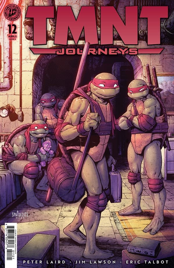 Cover image for TMNT: Journeys #12 Variant B (Santolouco)