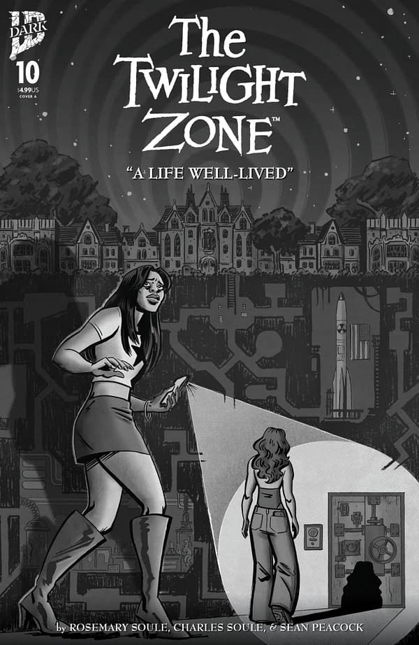 Cover image for THE TWILIGHT ZONE #10 SEAN PEACOCK COVER