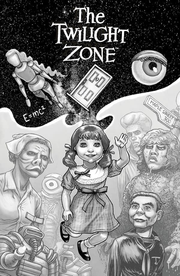 Cover image for The Twilight Zone #10 Variant RI (10) (Browne)