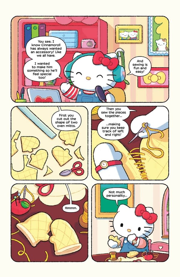 Interior preview page from HELLO KITTY AND FRIENDS: HELLO WORLD! #1 PAULINA GANUCHEAU COVER