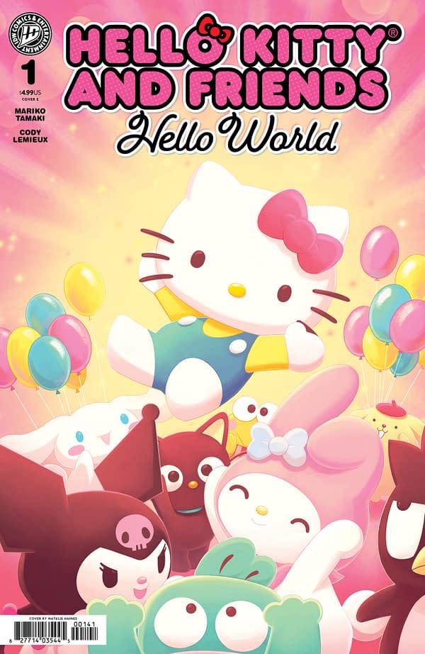 Cover image for Hello Kitty and Friends: Hello World! #1 Variant E (Haines)