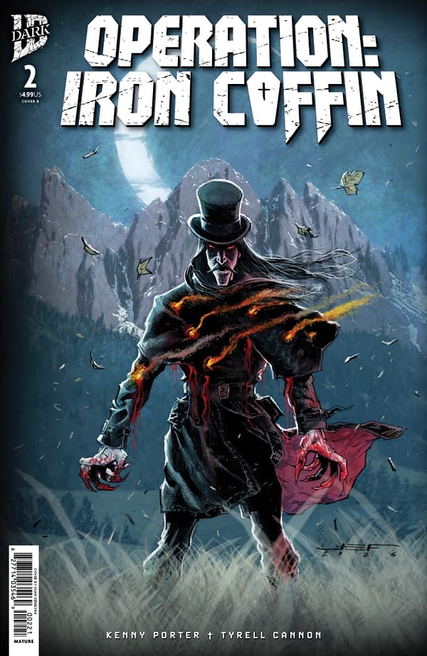 Cover image for Operation: Iron Coffin #2 Variant B (Ferreyra)