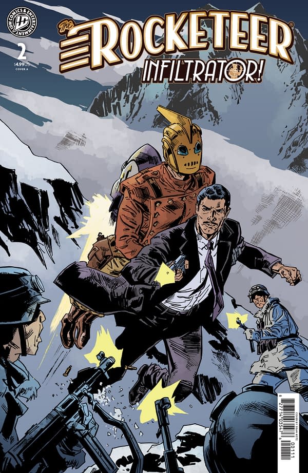 Cover image for THE ROCKETEER: INFILTRATOR! #2 DEAN KOTZ COVER