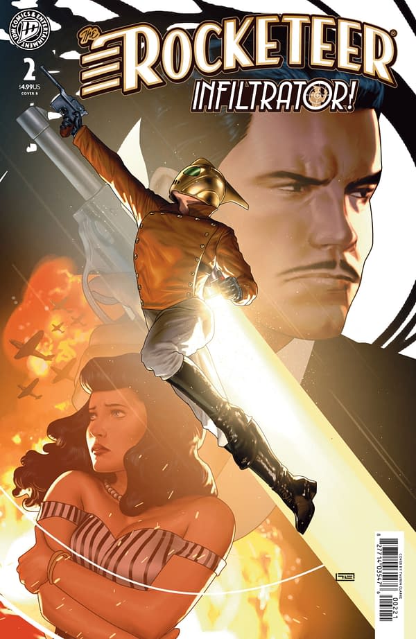 Cover image for The Rocketeer: Infiltrator! #2 Variant B (Clarke)