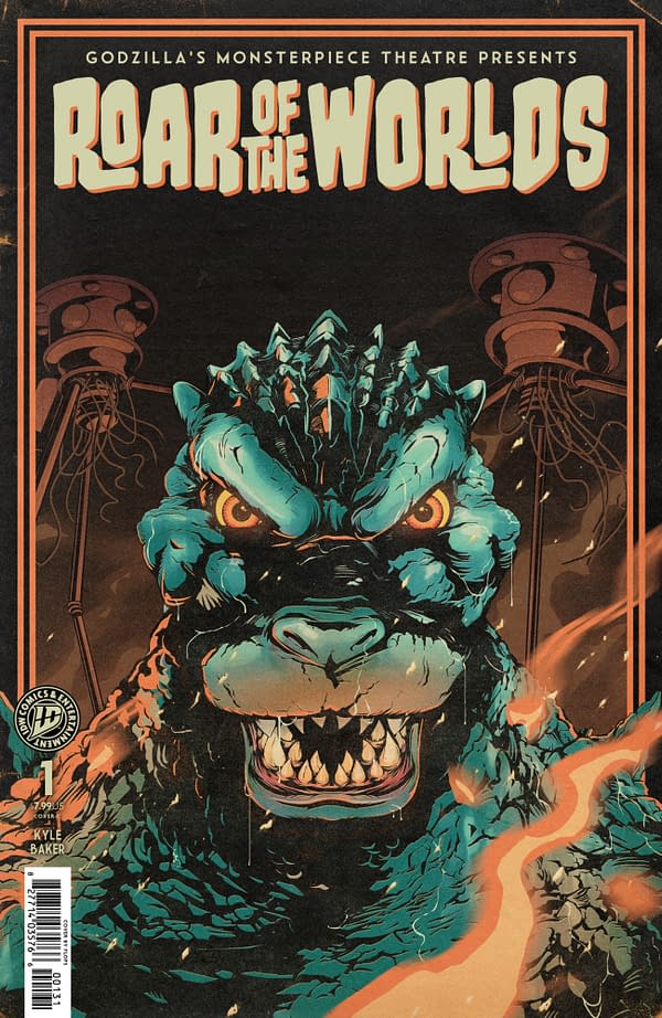 Cover image for Godzilla's Monsterpiece Theatre Presents: Roar of the Worlds Variant C (Flops!)