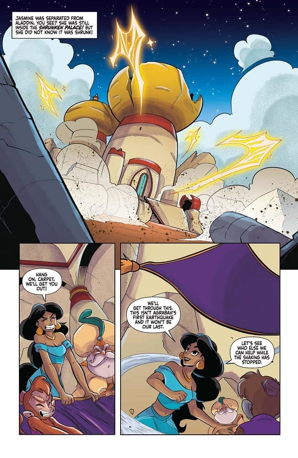 Interior preview page from Aladdin #3
