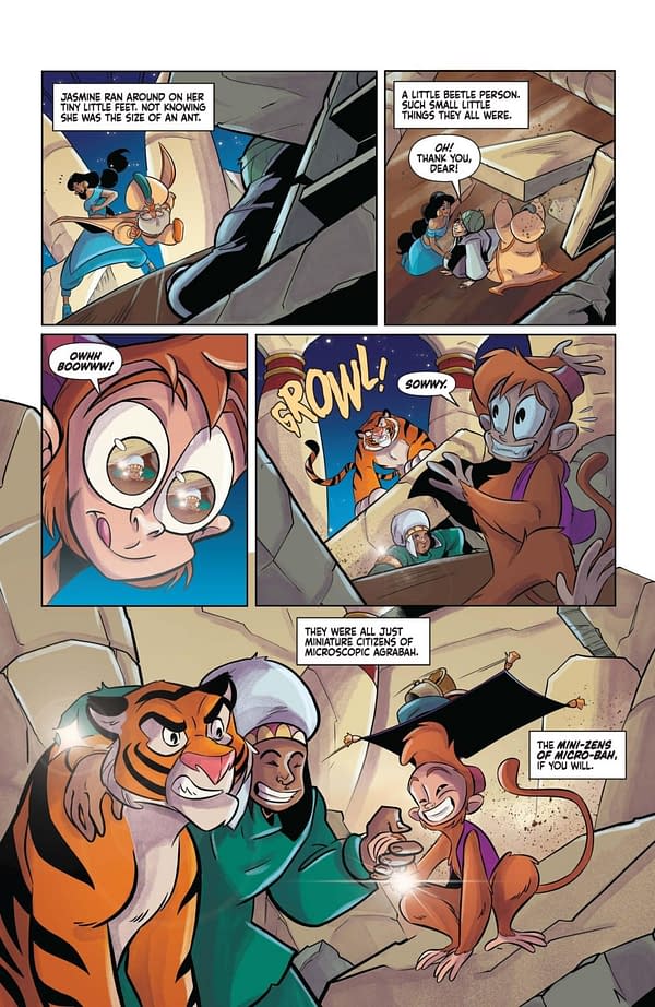 Interior preview page from Aladdin #3