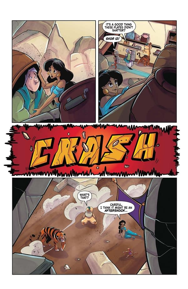 Interior preview page from Aladdin #3