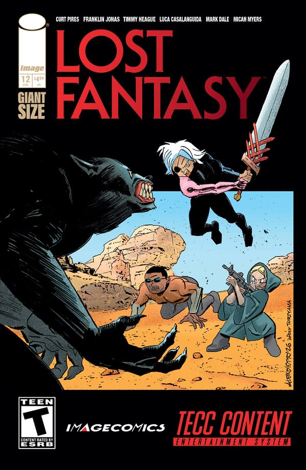 Lost Fantasy #12 Preview: Dragons, Daddy Issues, and Deadlines