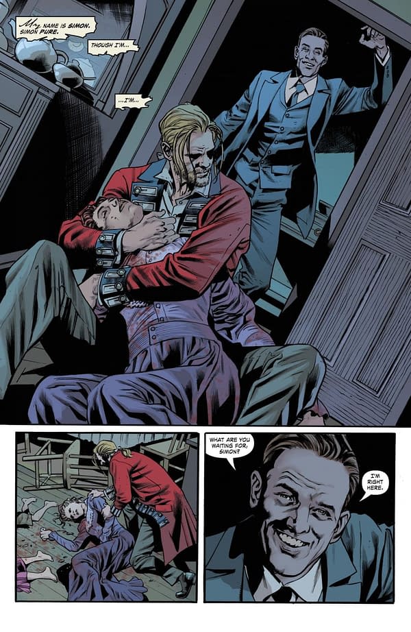 Interior preview page from Redcoat #20