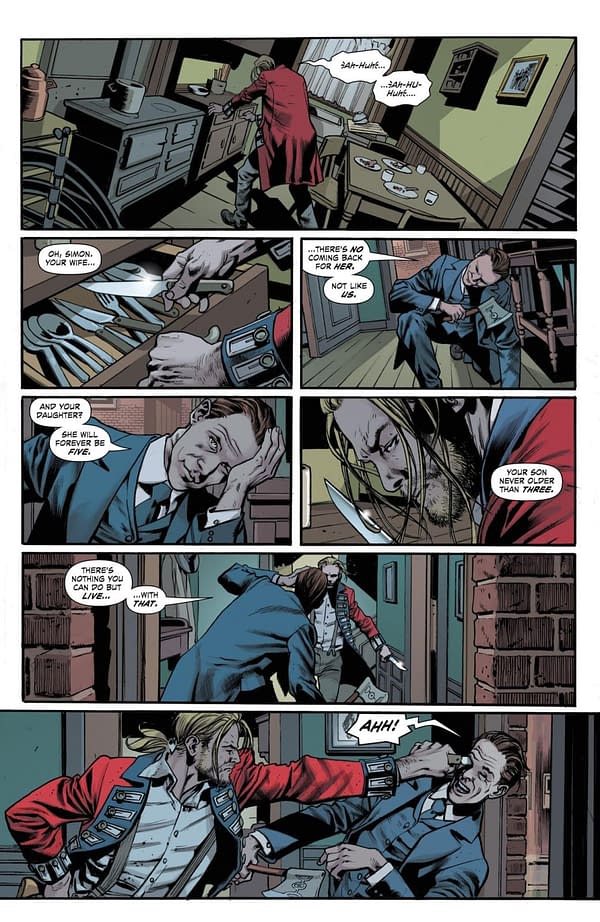 Interior preview page from Redcoat #20