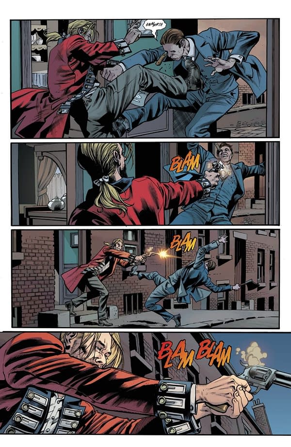 Interior preview page from Redcoat #20
