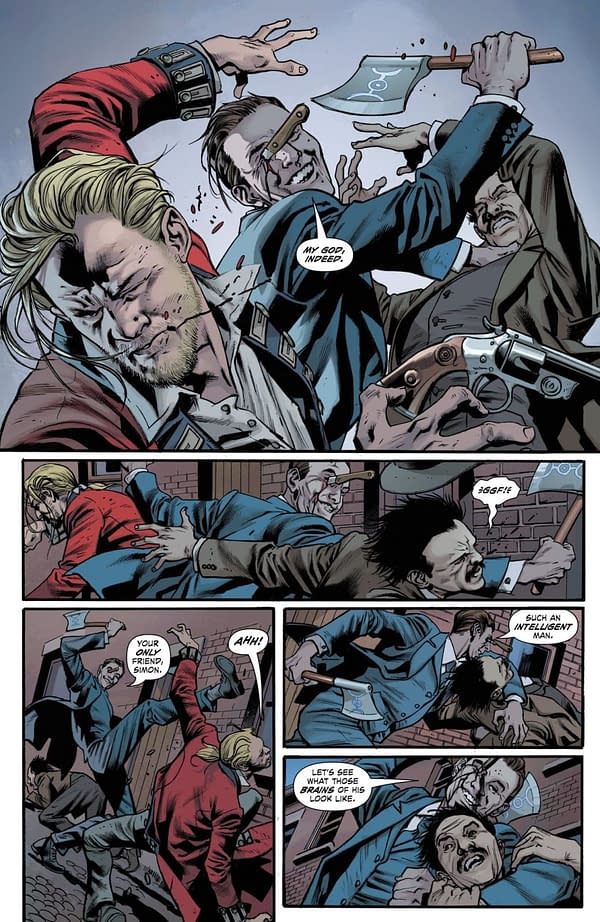 Interior preview page from Redcoat #20