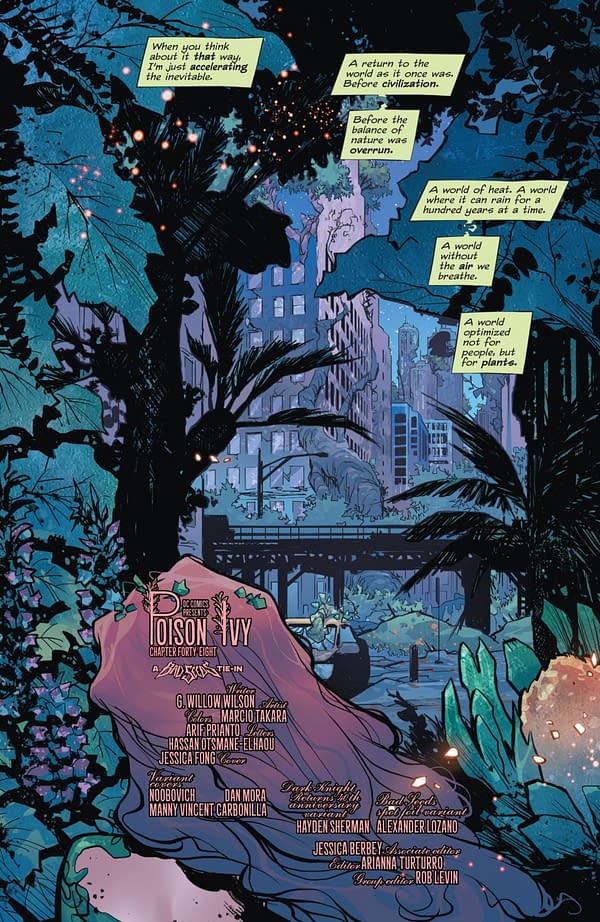 Interior preview page from Poison Ivy #48