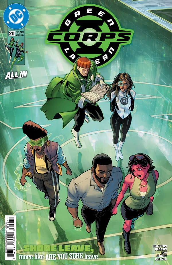 Cover image for Green Lantern Corps #20