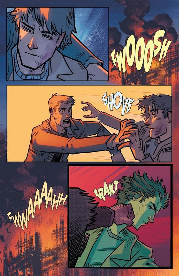 Interior preview page from Supernatural: Wayward Special #1
